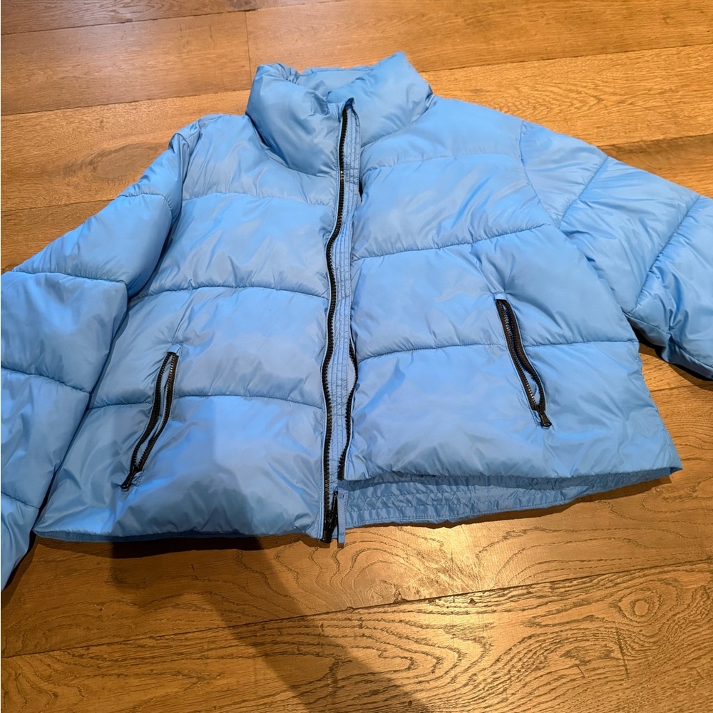 Light Blue Old Navy Puffer Jacket